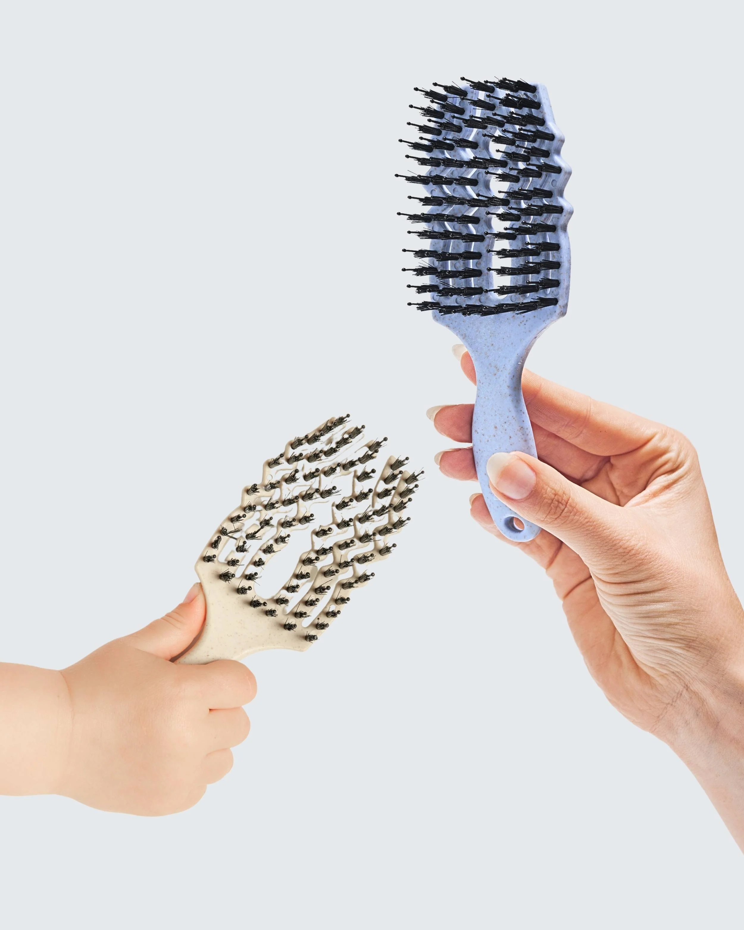 Curved Flex Detangler, Small, Wit - Image 5