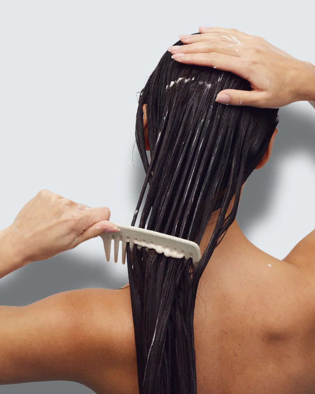 In-Shower Detangler, Wit - Image 3