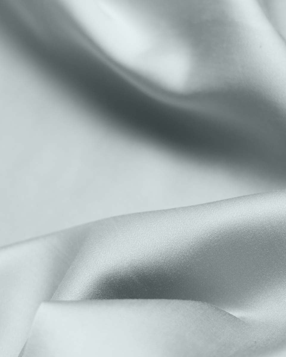 Silky Bamboo Flat Sheet, Wolken grijs - Image 2