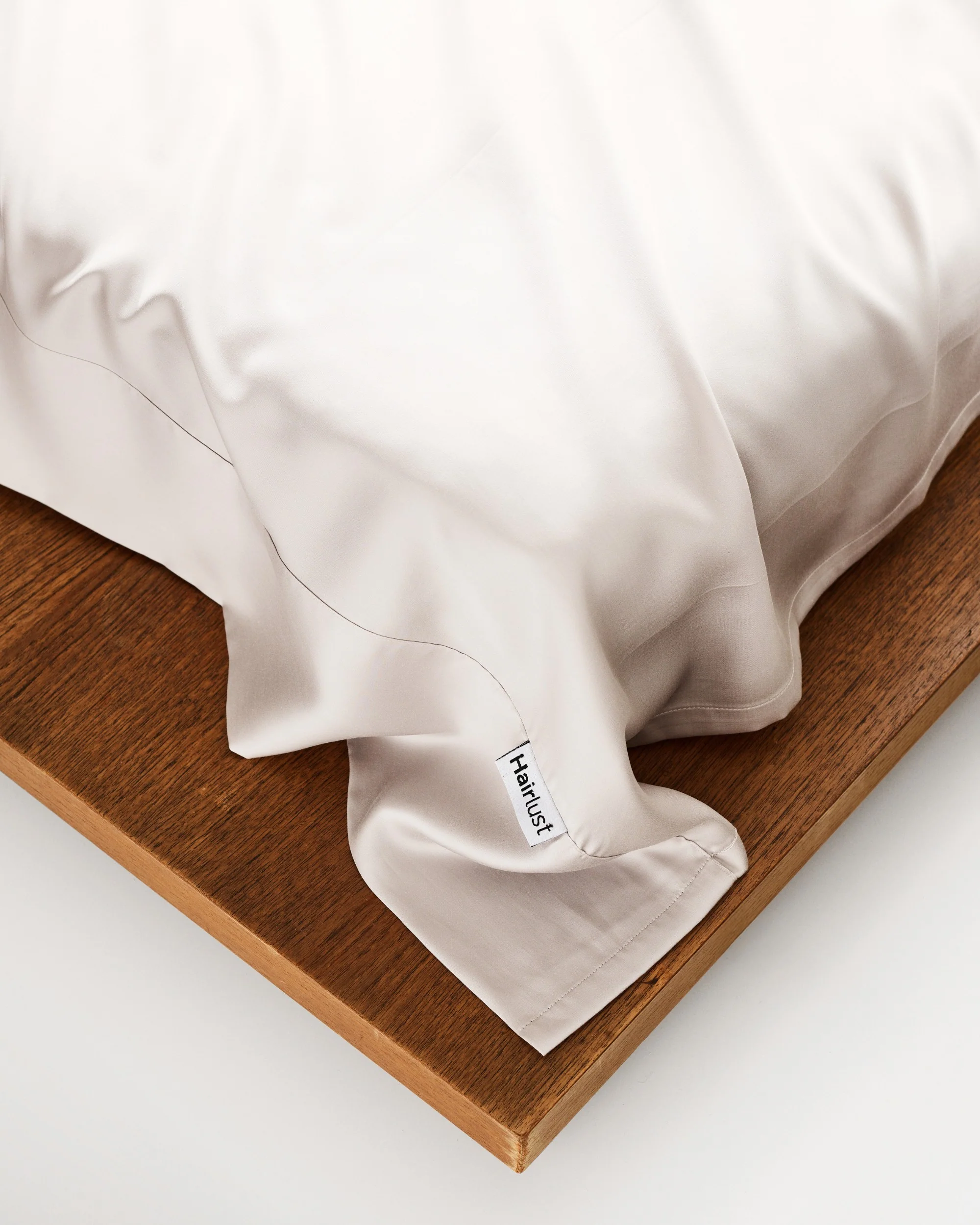 Silky Bamboo Flat Sheet, Zacht grijs - Image 3