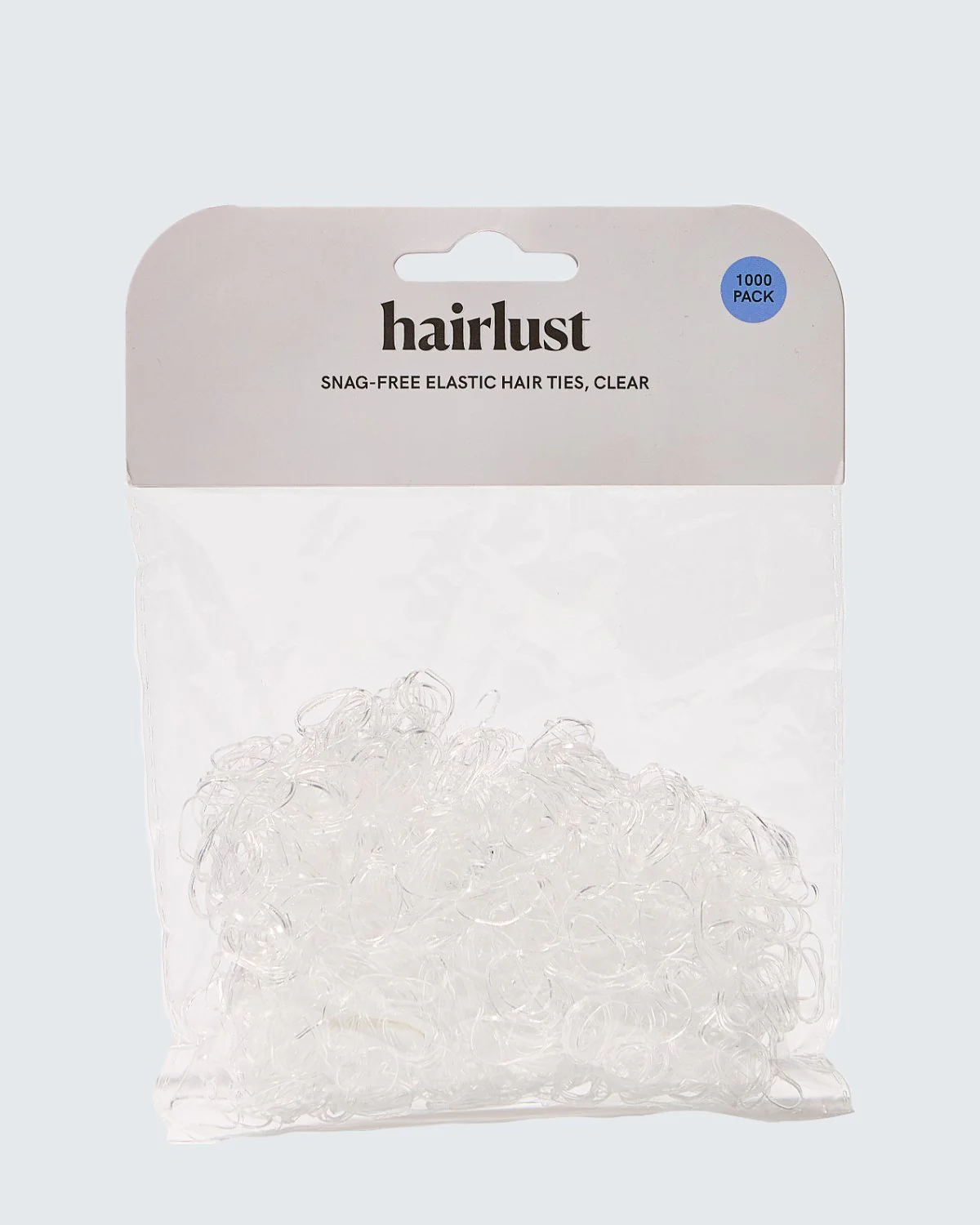 Snag-Free Elastic Hair Ties, 1000-Pack, Transparant - Image 4